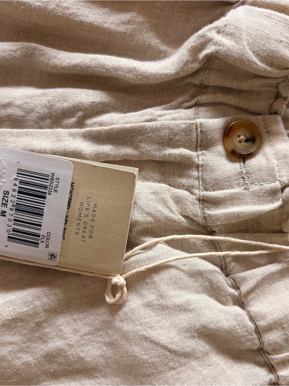 Faherty Linen Slacks